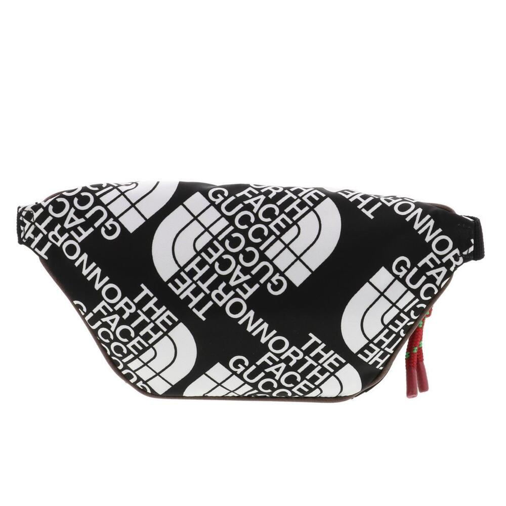 GUCCI THE NORTH FACE Belt Bag Waist Clutch Body Bum Crossbody Belt Black - Picture 3 of 6